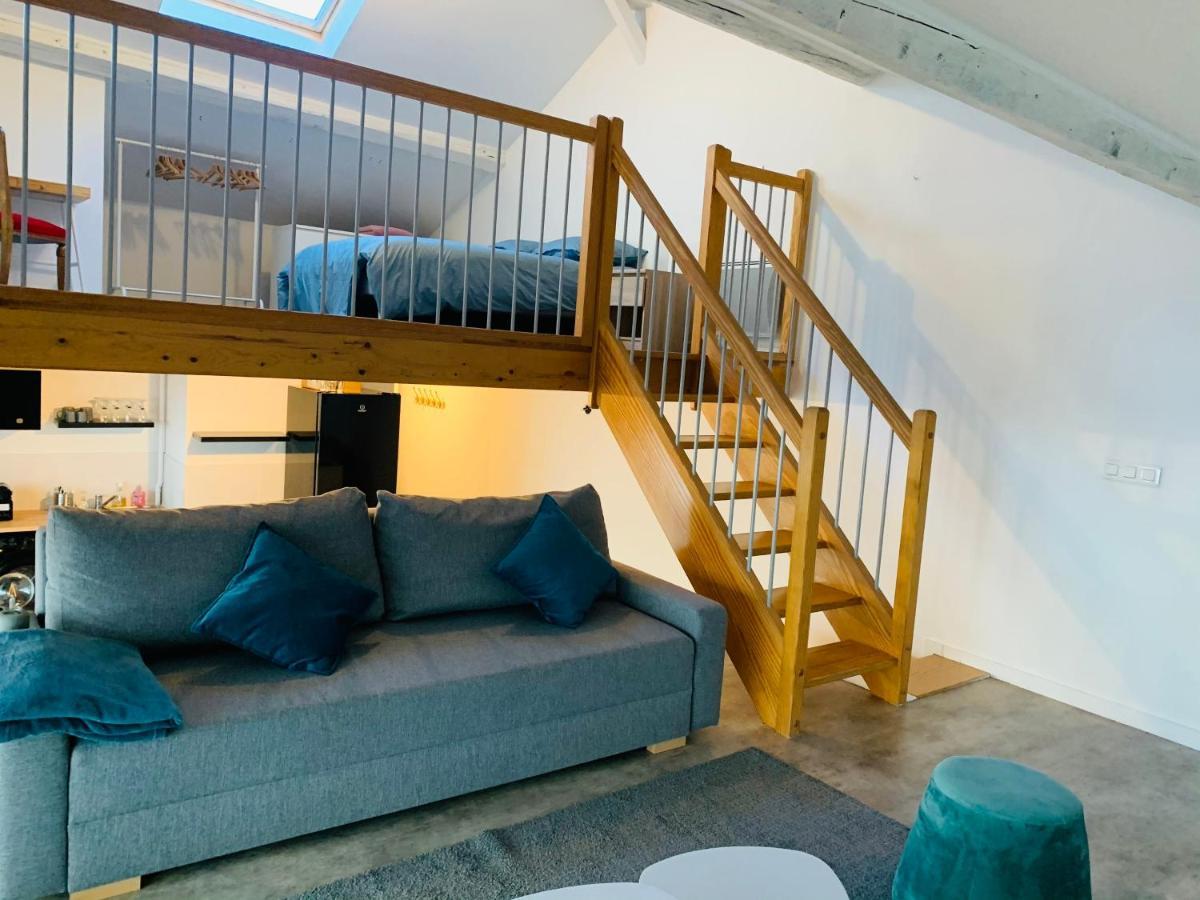 Loft 60M2 2-4 Personnes Avec Garage Et Wifi 3 Rue St Joseph St Etienne Proche Centre-Ville Saint-Etienne  Kültér fotó